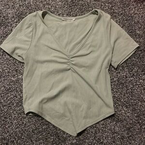 Caution to the wind cropped top